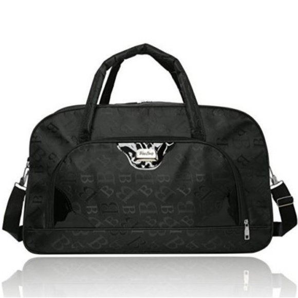 Hao Loug Handbags - Hao Loug Unisex 21" Weekend Duffel Bag With Strap